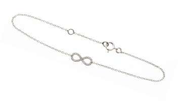 bracelet ou ras-de-cou Infini chaîne